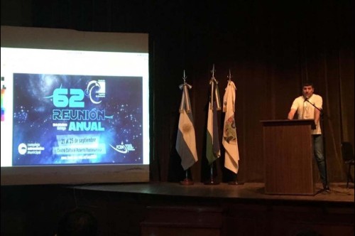Presentación de la 62ª Reunión Anual de la Asociación Argentina de Astronomía