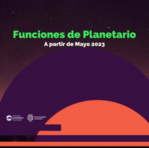 ¡Nuevos horarios de las funciones de Planetario!