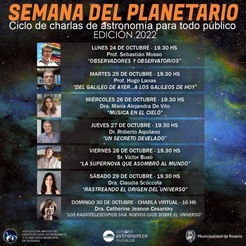 Semana del Planetario 2022